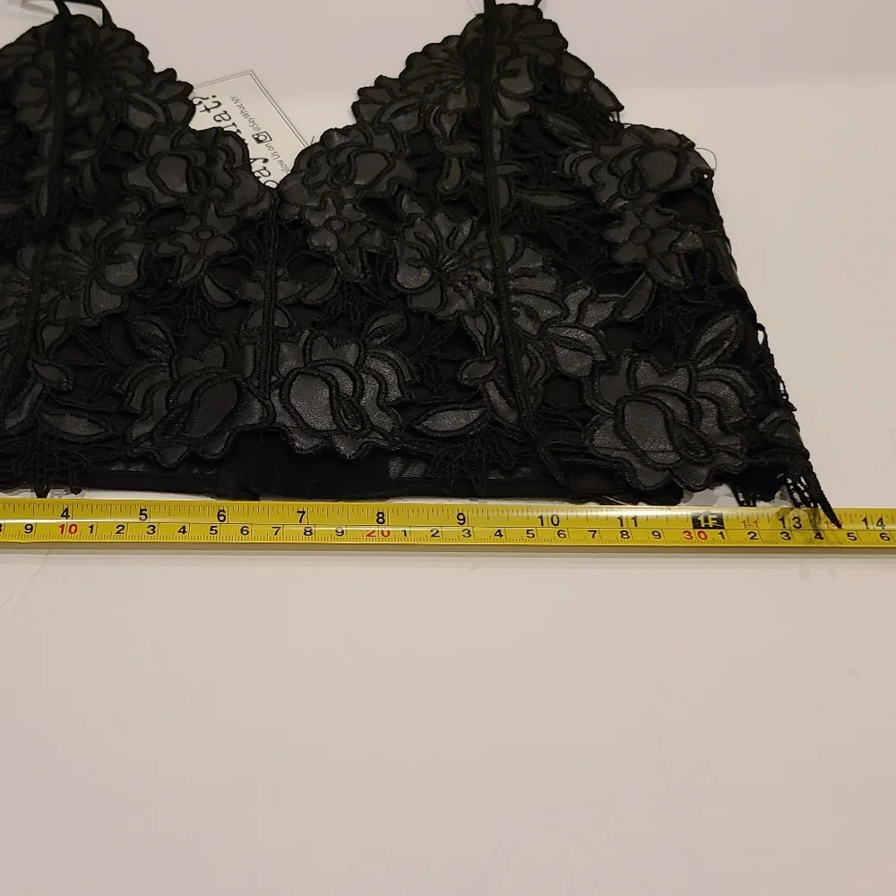 Nwt "Say what" junior Bralette Sz.L black - Picture 9 of 15